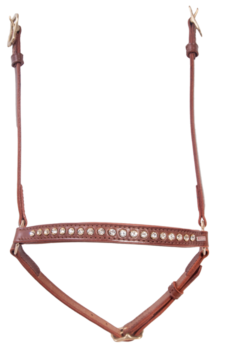 Kombi Hannoveran noseband, 1 row crystals