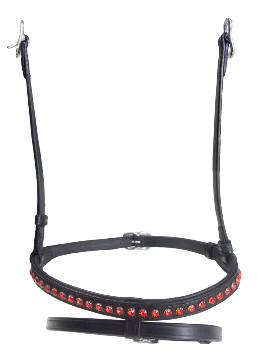 Kombi Combined noseband, 1 row crystals