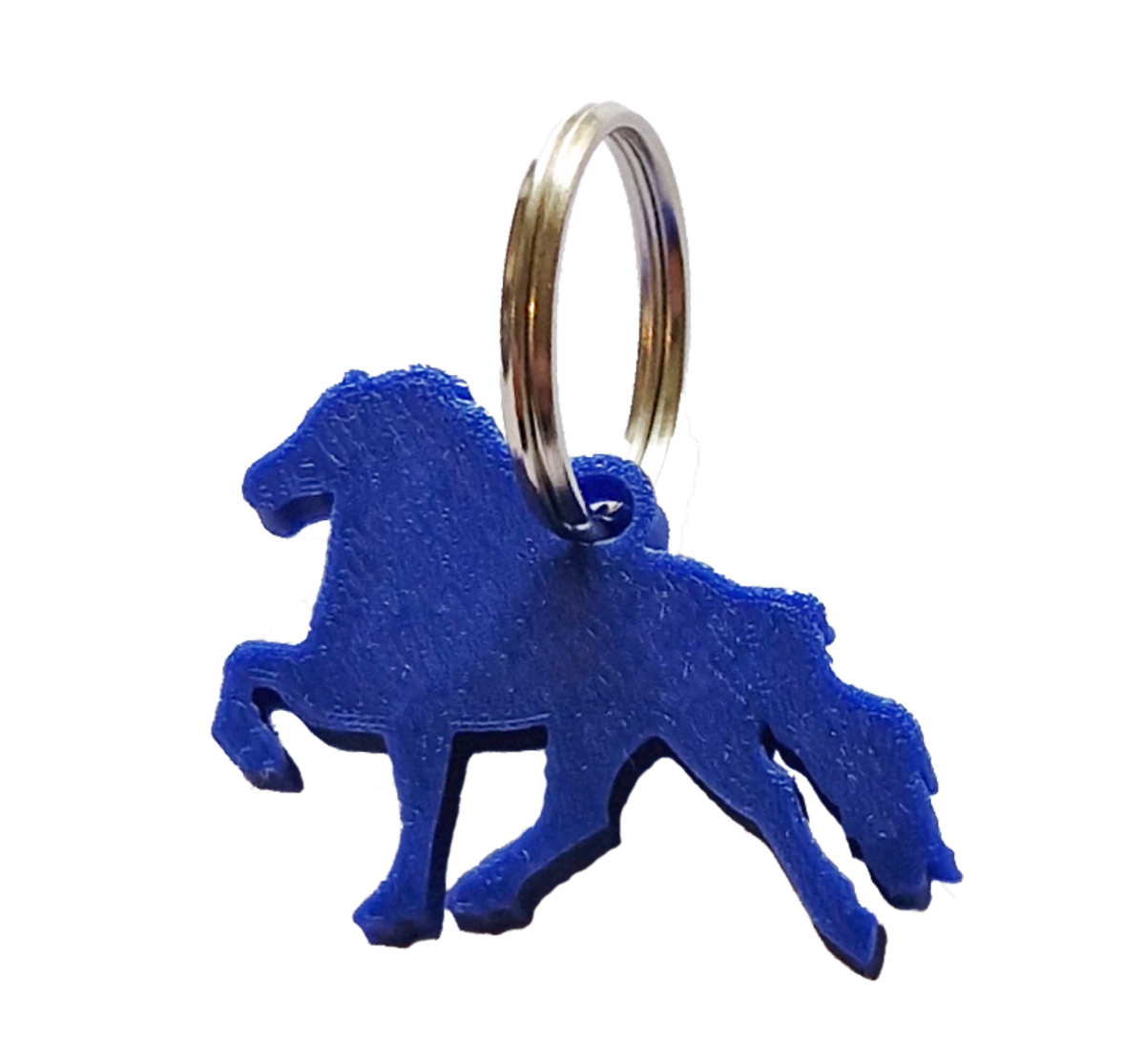 Key ring with Icelandic horse