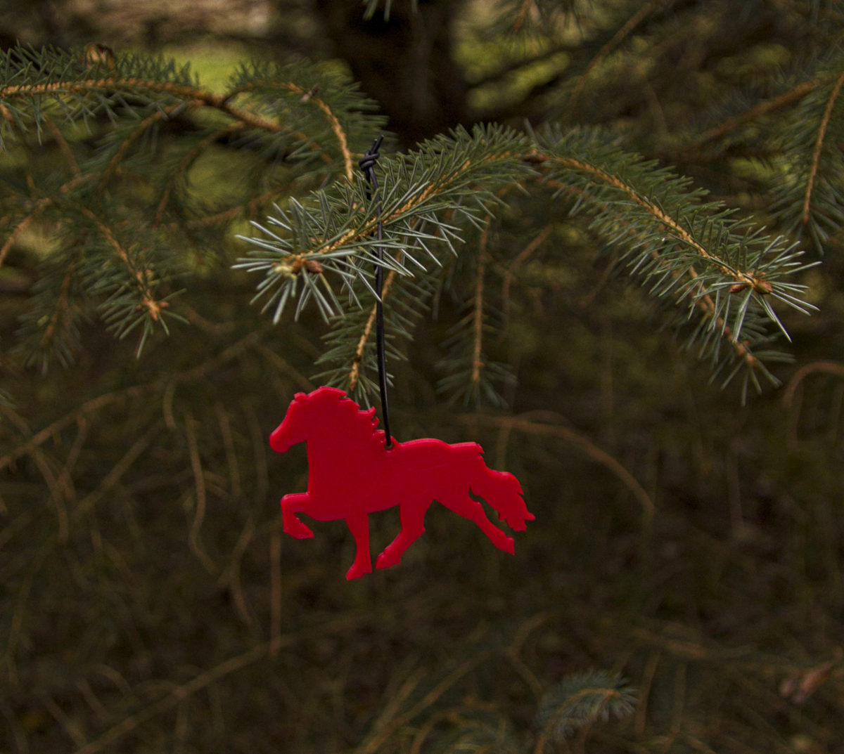 Icelandic horse ornament