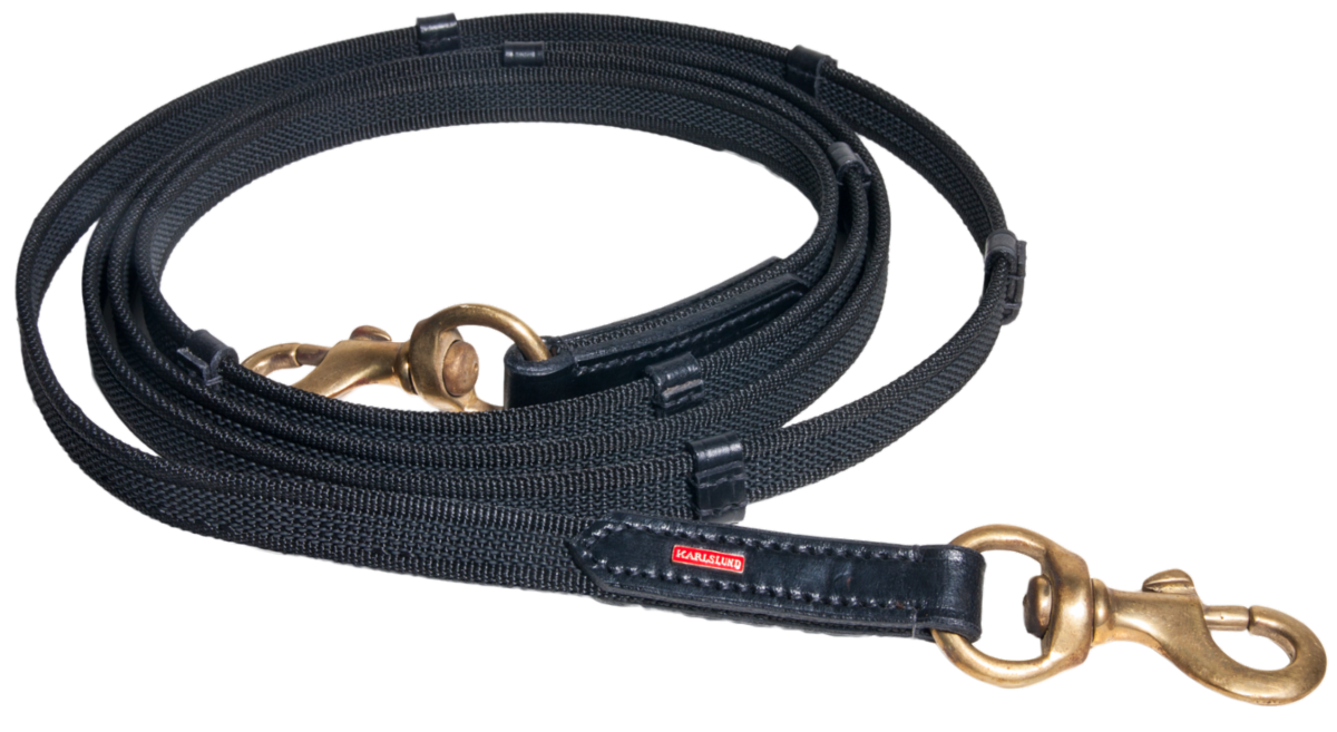 Supergrip rubber reins