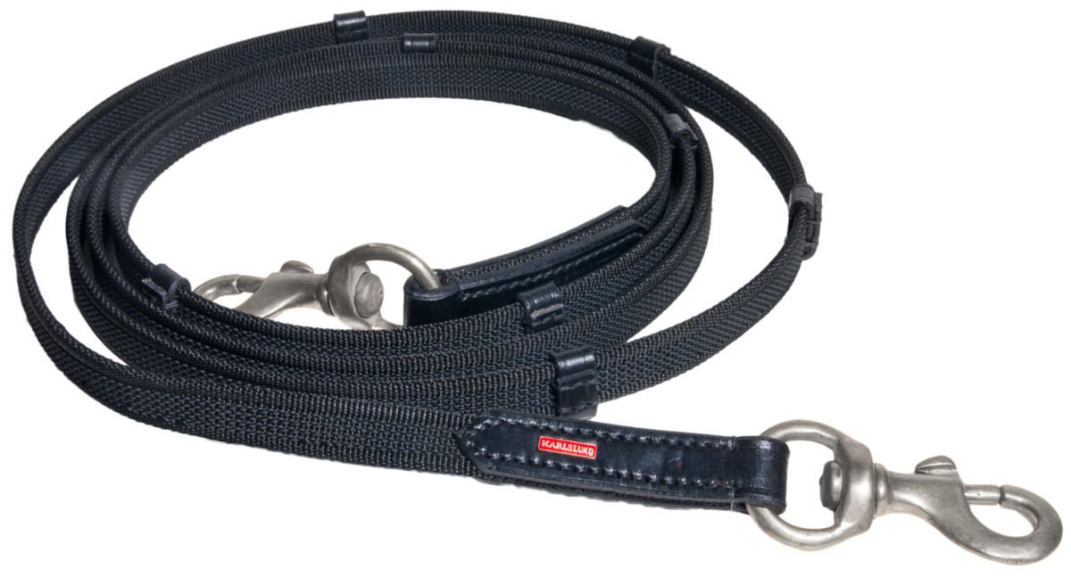 Supergrip rubber reins