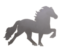 Icelandic horse badge